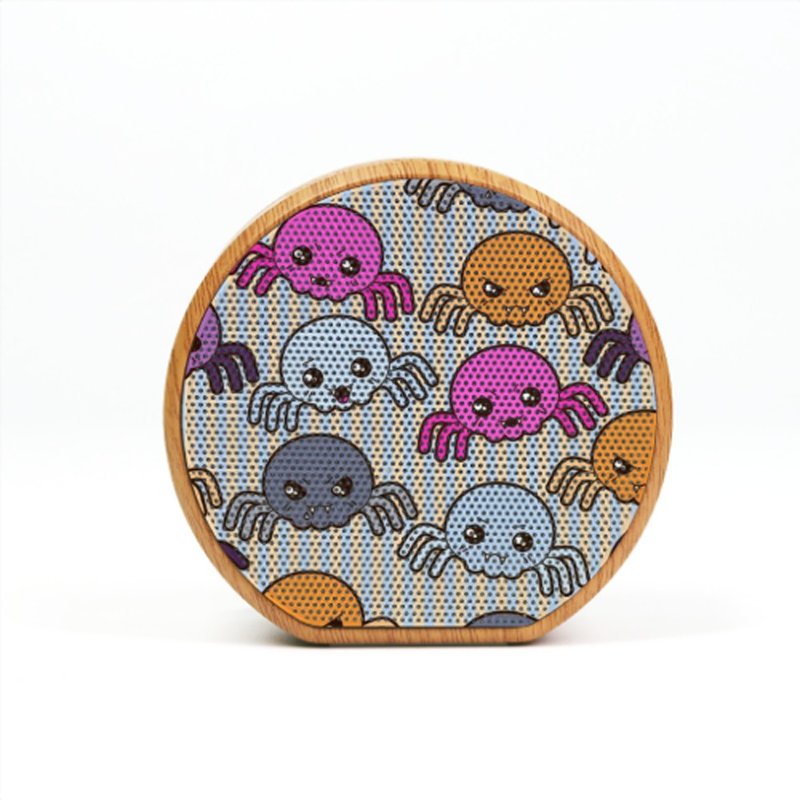 Bluetooth Speaker (Wood Grain Texture )