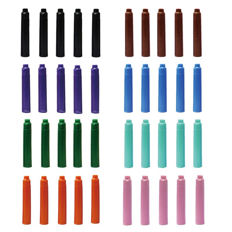 HAPPYMT鋼筆專用拋棄式卡水 5入 - 鋼筆 - 顏料 多色