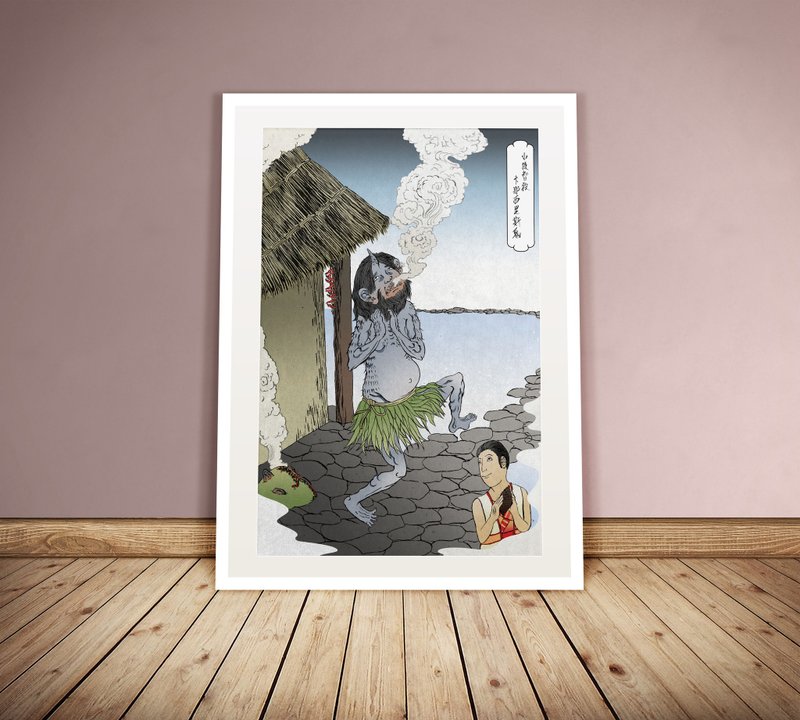 Exquisite ukiyo-e ghost illustration original