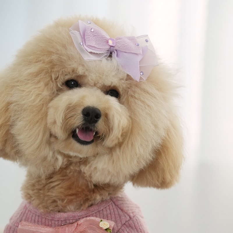 NO.87 蝴蝶結髮夾 - 髮夾/髮圈 - 其他材質