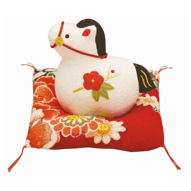 【預購】馬年縮緬手作擺飾-福午(小) - 擺飾/家飾品 - 陶