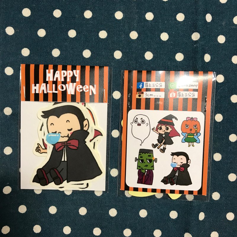 Stickers / Happy Halloween! Halloween comes!