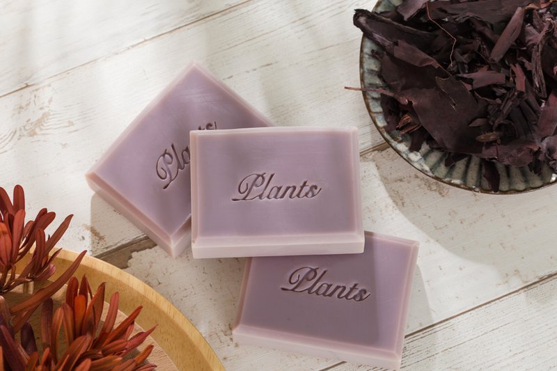 Purple grass left hand fragrance repair soap moisturizing skin milk soap problem skin