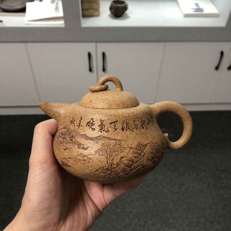 曼生葫芦 福禄 现货实拍 超高温十号表烧制 透气性更好 大品经宜 - 茶壺/茶杯/茶具 - 陶 灰色