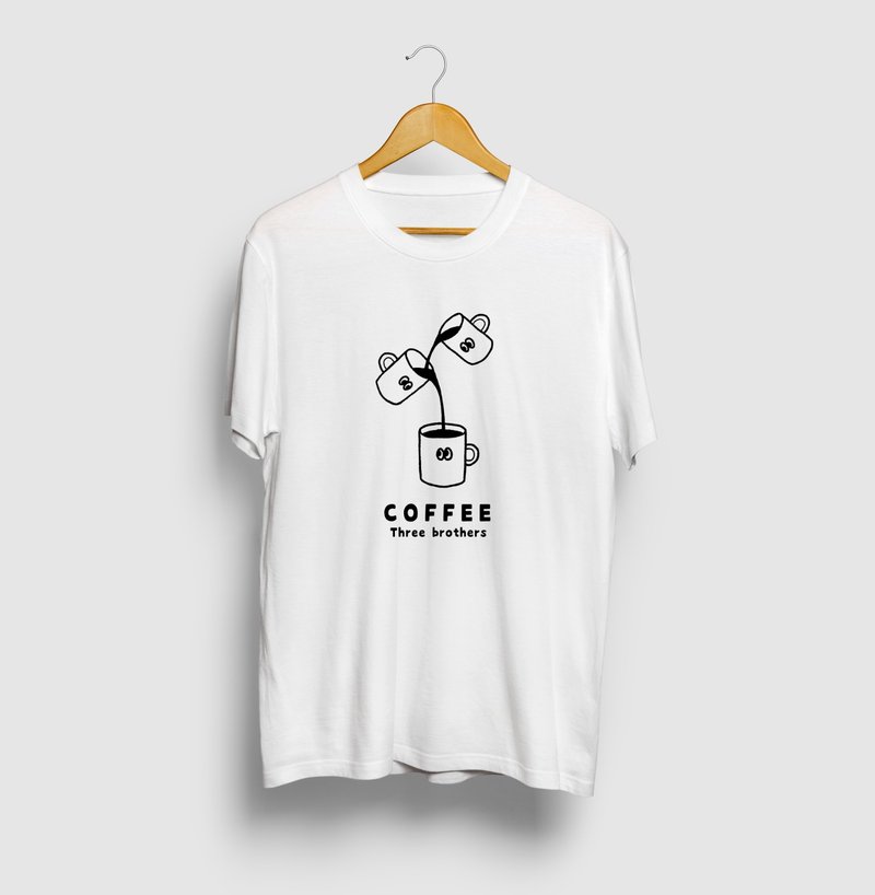 Coffee Three Brothers Coffee Three Brothers Illustration T-shirt