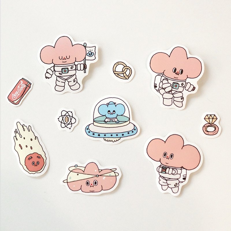 Space Starfy Sticker (10 sheets)