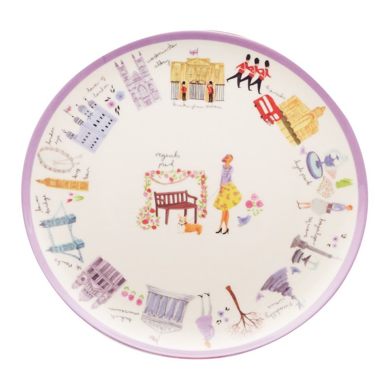 Aimez le style disc - London illustration <A02051>
