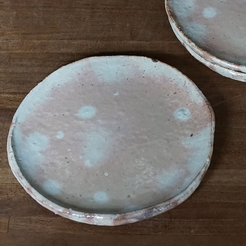 火變五寸皿- 其中窯 河村又次郎 - 盤子/餐盤/盤架 - 陶