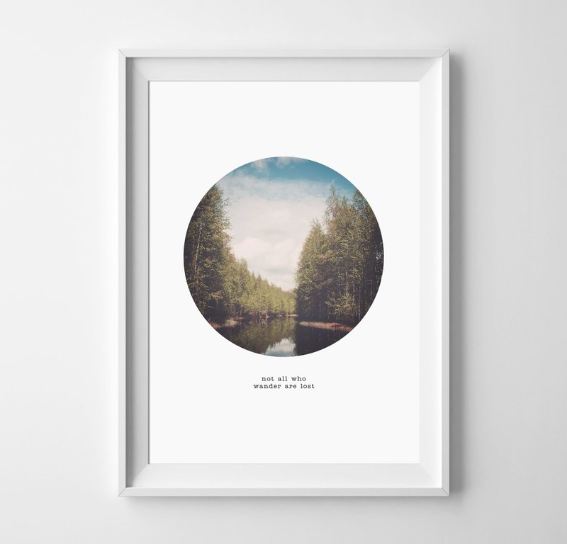 lost Customizable Hanging Poster