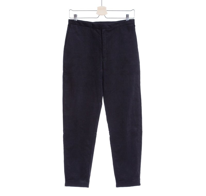 16 autumn and winter sale 16AW short corduroy low-grade narrow-mouth pants