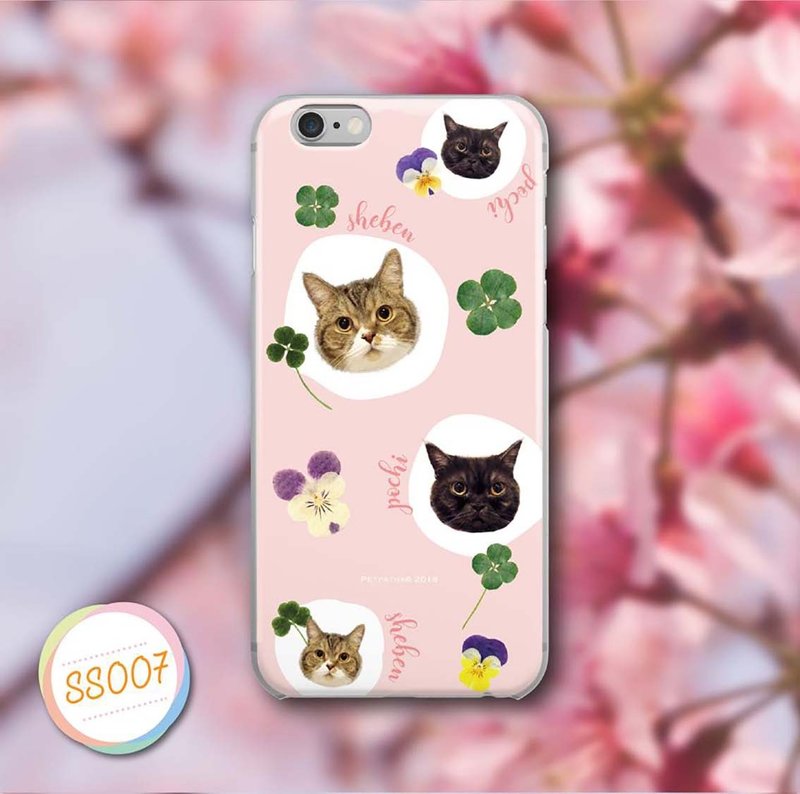 原創寵物手機殼 x 客製化 (春007) iPhone、Android