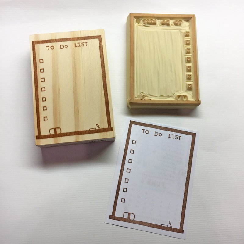 黑板TO DO LIST印章