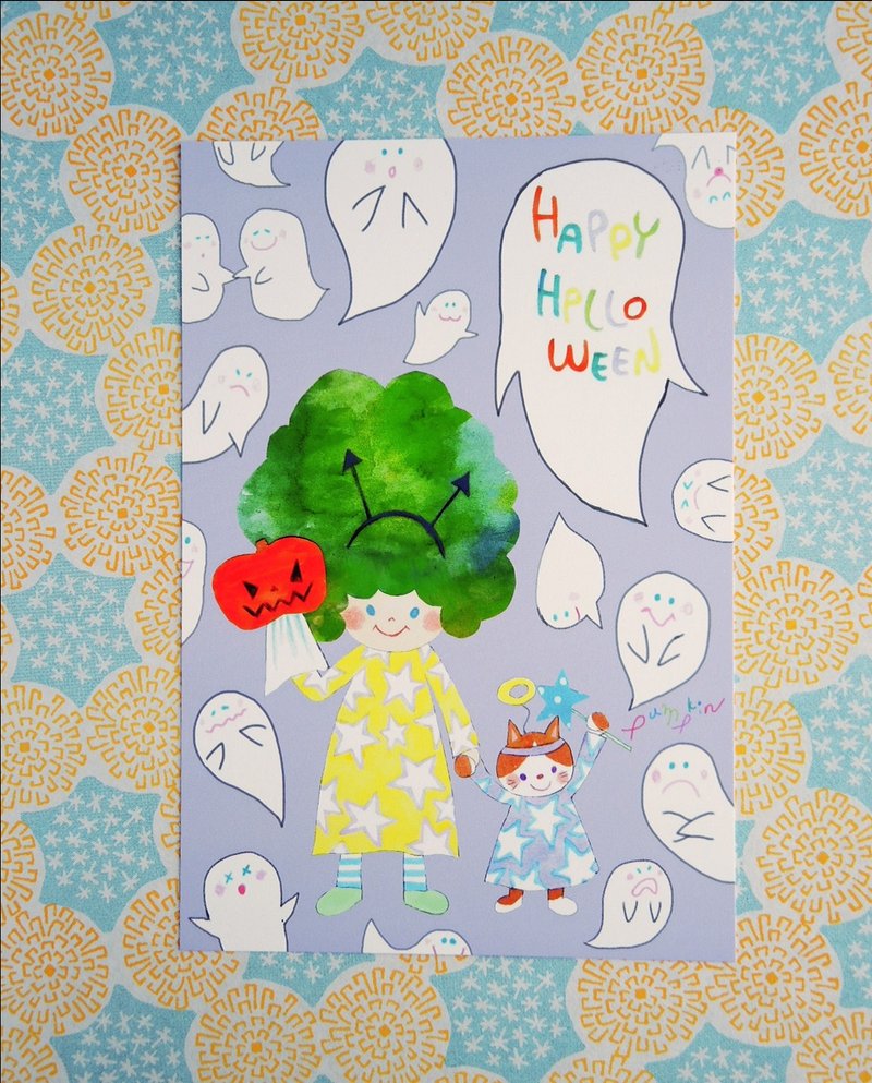 Halloween postcards // 05