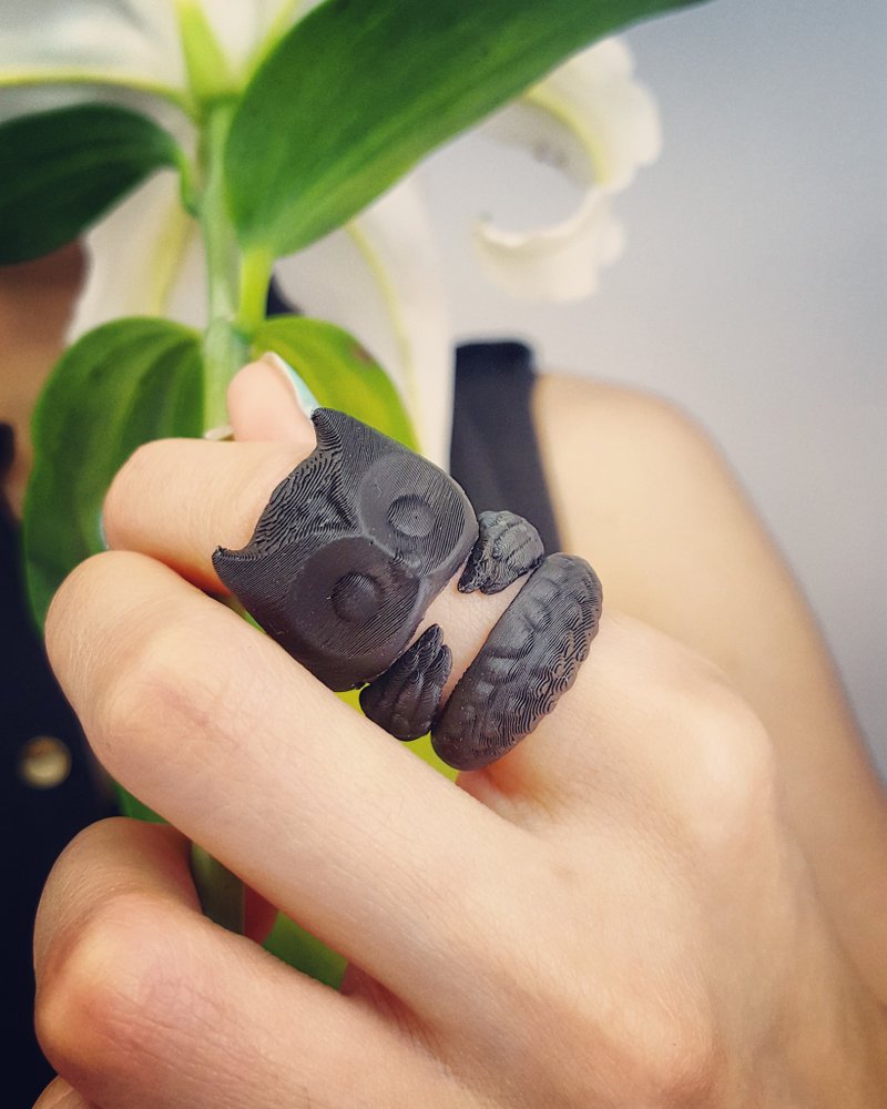 Stereo Printing ~ Owl Tricyclic Ring