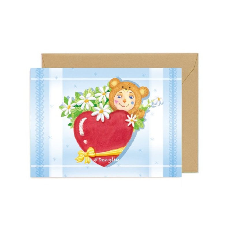 Dengliu universal greeting card get well soon