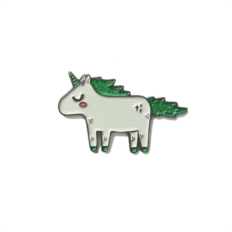 Unicorn Green Pin