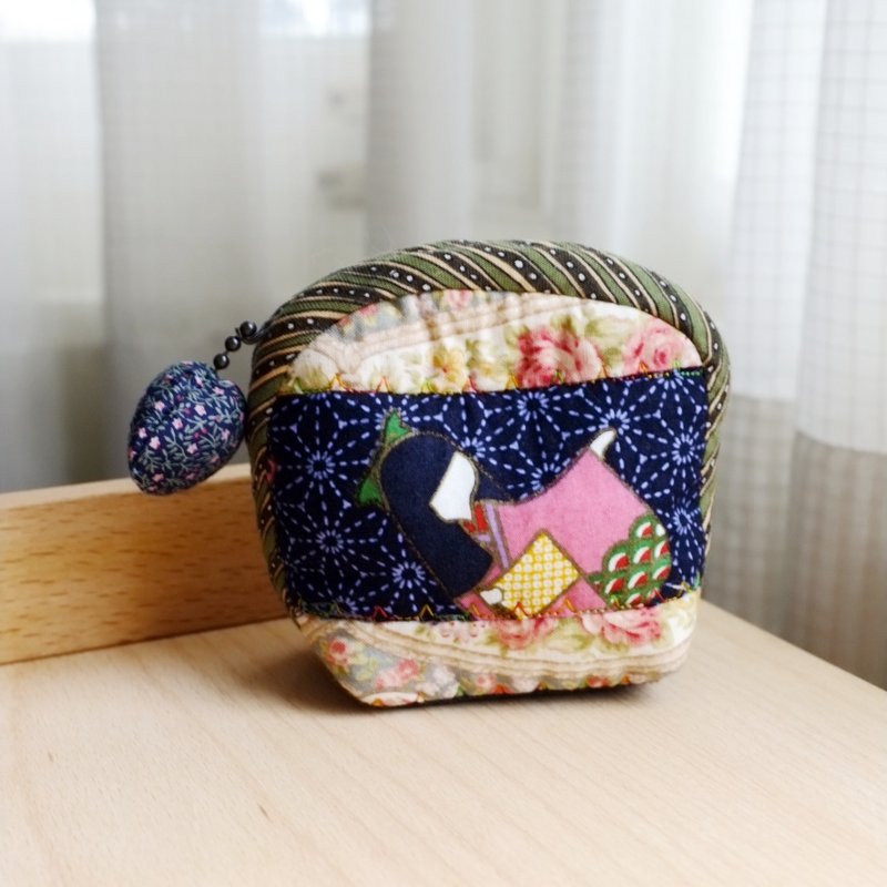 Marine shell series summer yukata girl purse