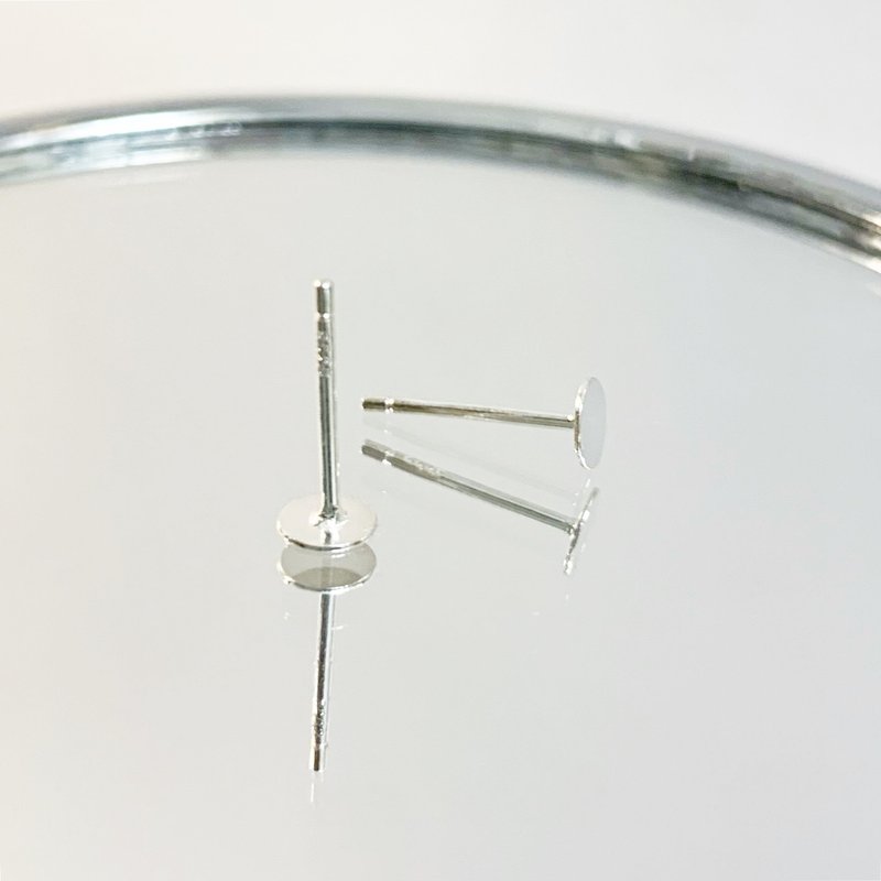 Plus/Upgrade Service - Gold-plated anti-allergic earrings in sterling silver (no single sale)