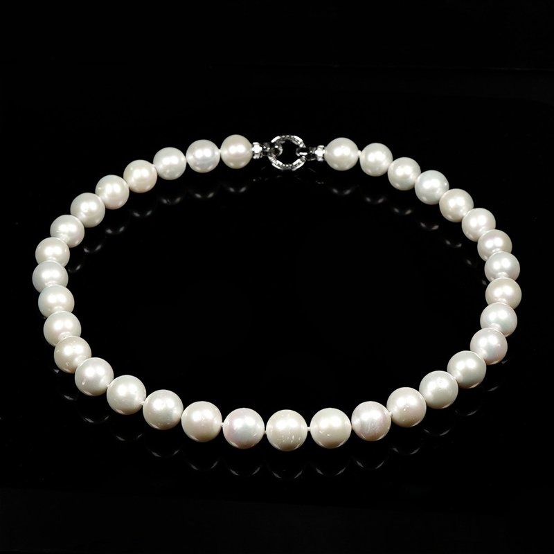 【正佳珠寶】天然珍珠 頂級大珠珍珠塔鏈 11-13mm 珍珠項鍊 - 項鍊 - 半寶石 多色