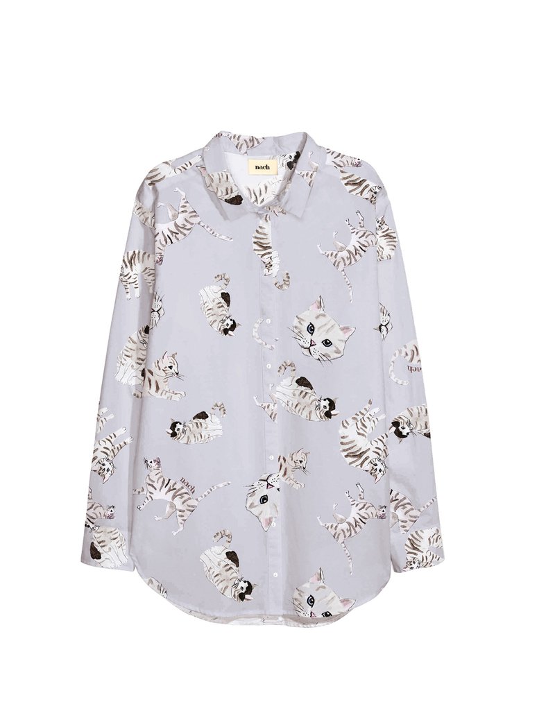CAT ALLOVER SHIRT