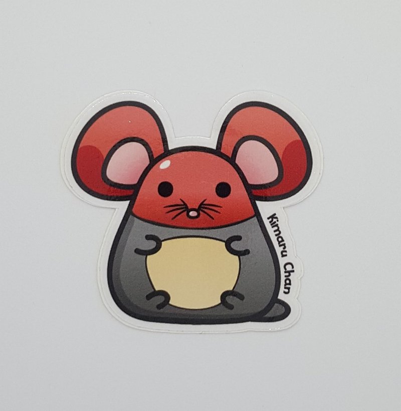 Kimaru Chan the Elephant Shrew II cute anime Sticker
