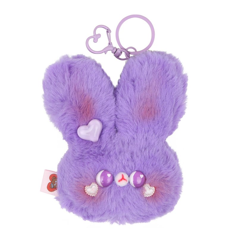 HANDMADE KING BUNNY - 公仔/玩偶 - 棉.麻 紫色