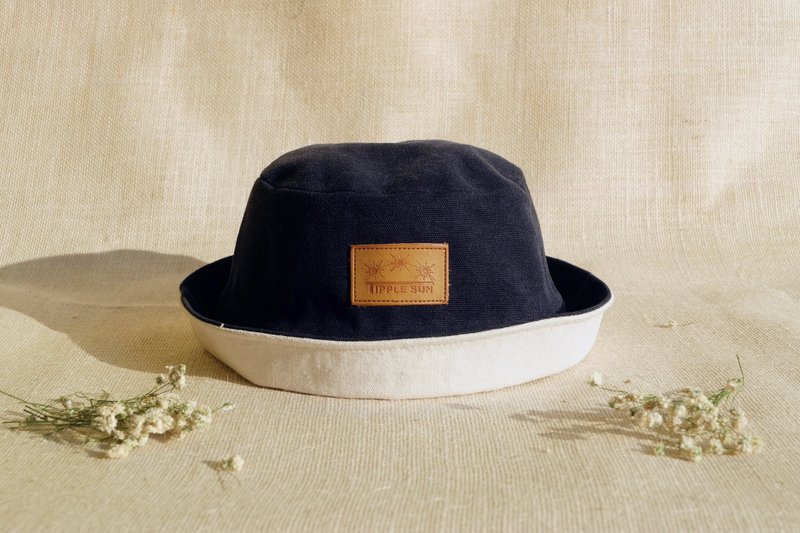Tipple Sun Bucket hat (Black /off white)