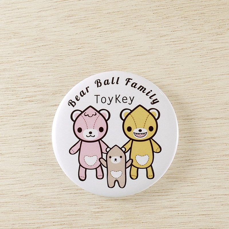 ToyKey 玩具所 ► Sweet Sweet Bear 水水熊 ◄ 胸章16