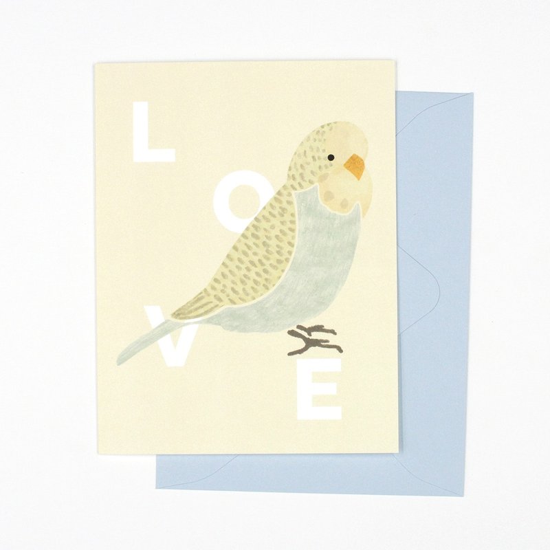 Parrot Love Greeting Card