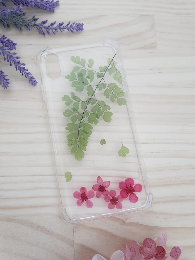 Pressed Flower Phonecase-Little Pink
