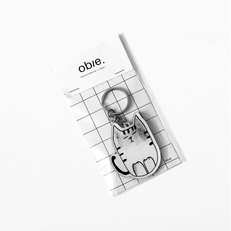 Cat - 02 Keychain