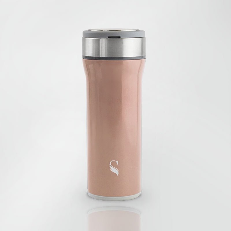 SWANZ Torch Ceramic Insulation Handbag (4 colors) - 430ml - Rose Gold