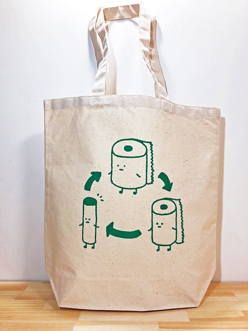Tote bag - destruction and regeneration