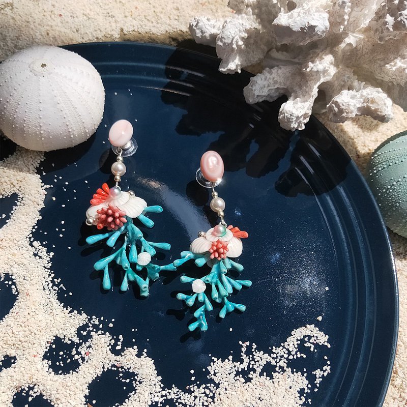 Spring-Ocean Nymph - Natural Pink Shell Stone