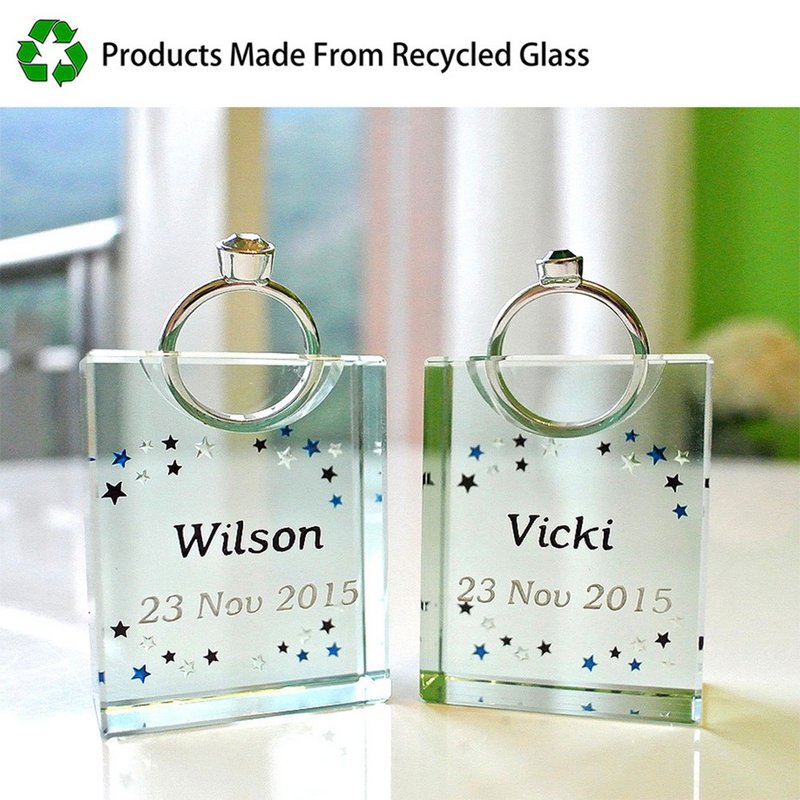 My Wedding Ring Holder - Lots Of Stars (including casting & color names & date)