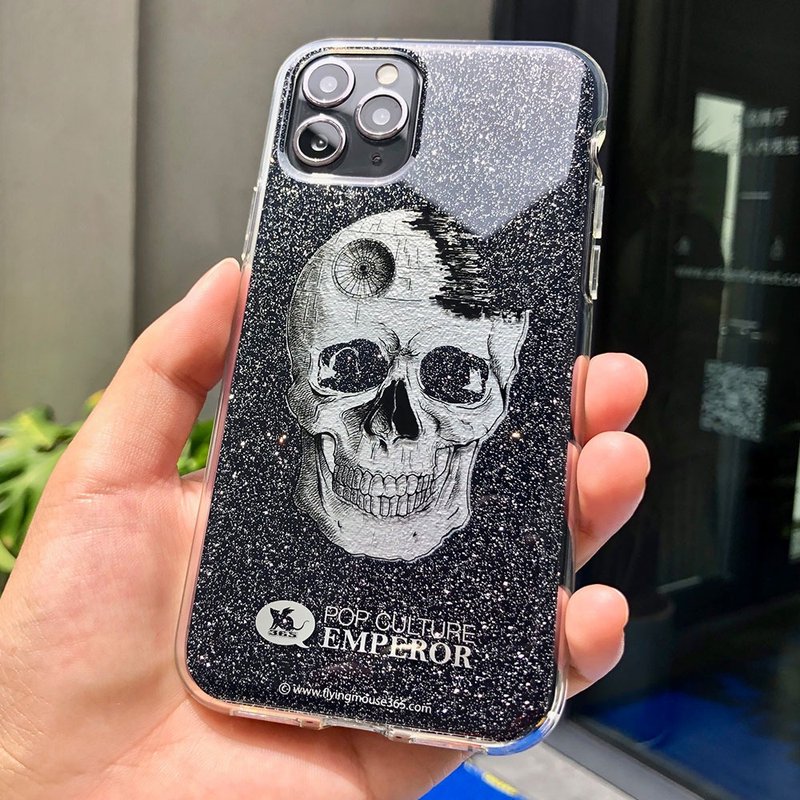 iPhone 11 Pro Flying Mouse 365 Design特殊印刷手機殼 黑色閃粉