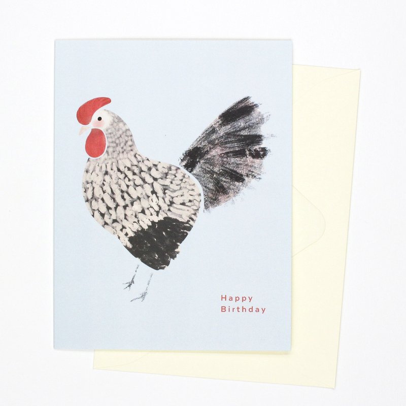 Chicken Happy Birthday Card
