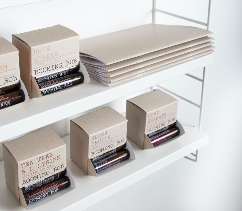 瑞典原裝 Booming Bob | 潤唇膏全套六入 - 護唇膏/唇部保養 - 精油 多色