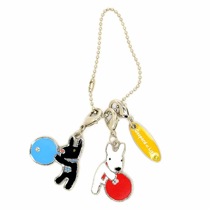 Lisa and Casper Metal Charm-Balloon