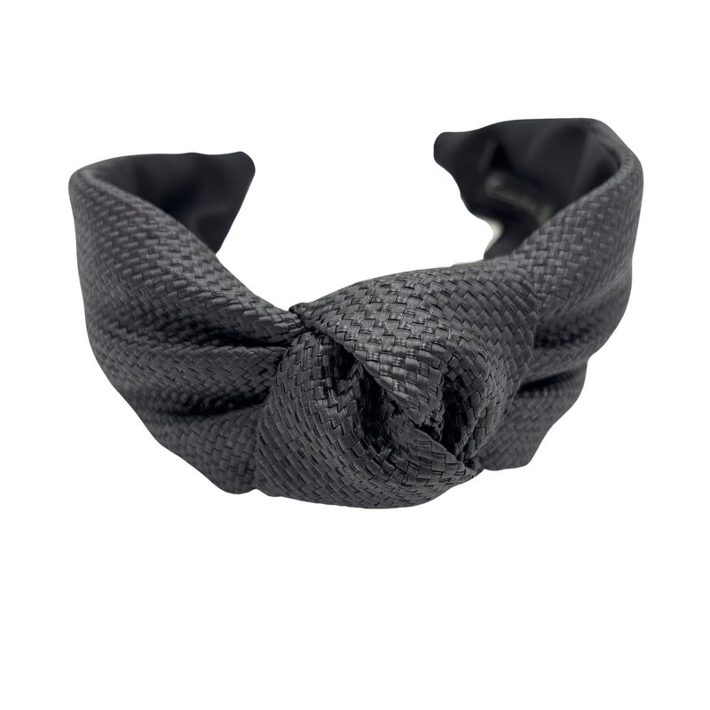 COMPLEX BIZ 優雅布面 黑色 髮箍 - 髮夾/髮圈 - 其他材質 多色