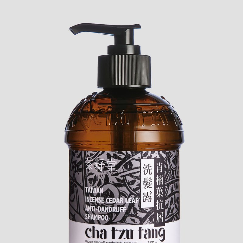 茶籽堂 肖楠葉抗屑洗髮露330mL【油性頭皮屑及頭皮癢適用】