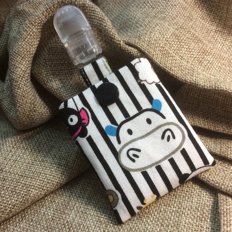 Peace symbol bags | key ring | Black - lines