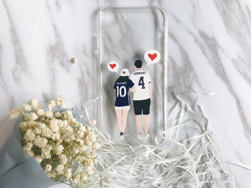 Customized couple / friend / portrait guest chassis PHONECASE