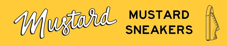 แบรนด์ดีไซเนอร์ไทย - Mustard Sneakers