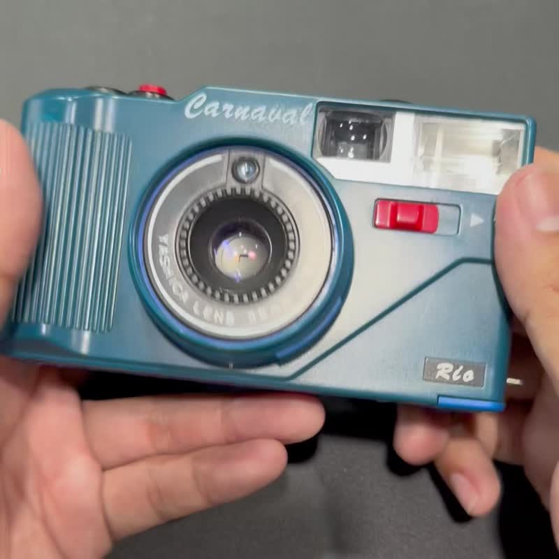 135 film Yashica MF-3 Super Rio Carnival film camera, overall 80% new - Cameras - Plastic Multicolor