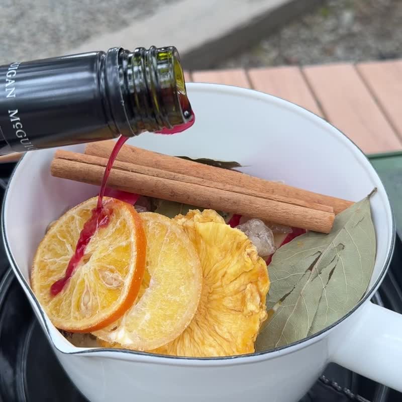 24hrs出貨 |  熱紅酒+鍋煮奶茶香料包  |  燙金禮盒組 - 茶葉/茶包/水果茶 - 新鮮食材