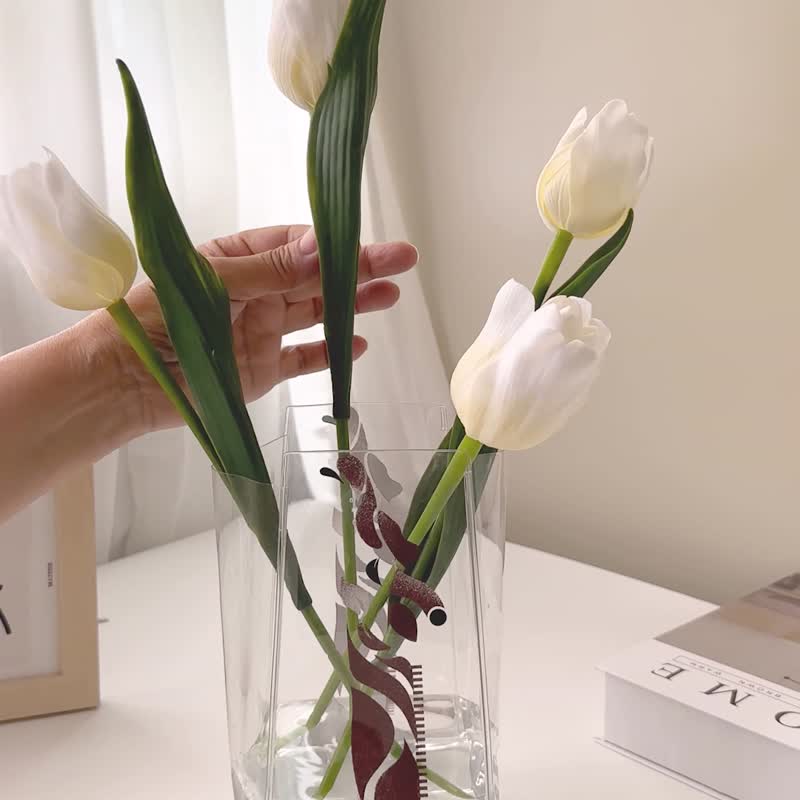 【台北市立動物園共同ブランド】キリン透明花瓶 - 花瓶・植木鉢 - プラスチック 