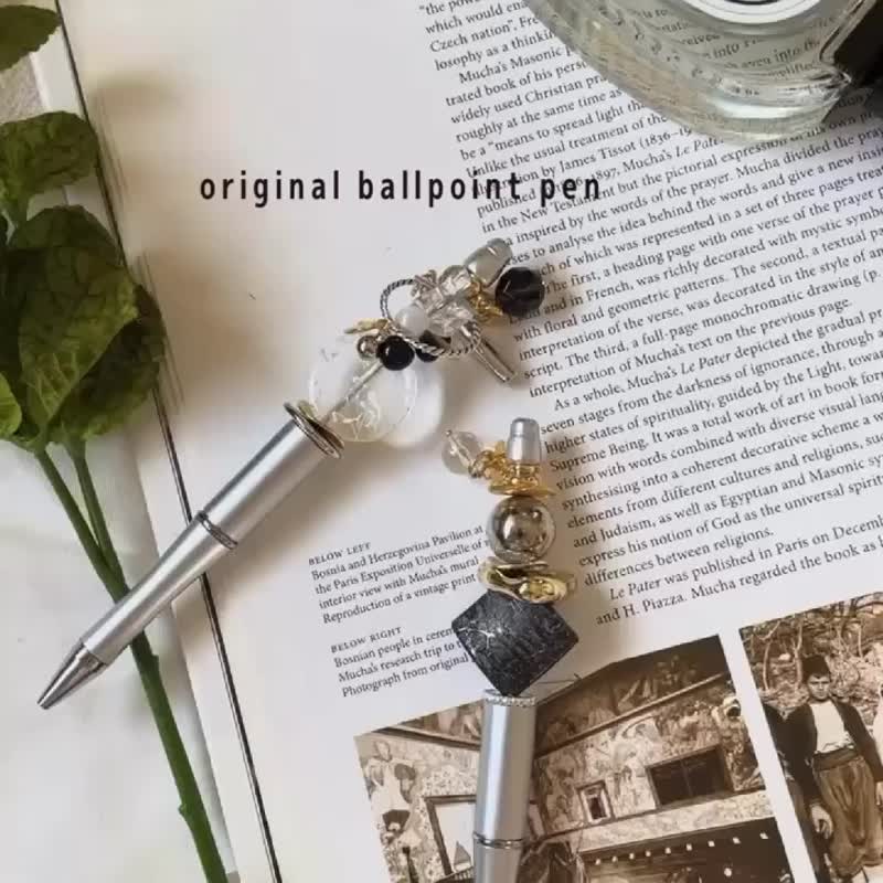 原裝圓珠筆 - 原子筆/中性筆 - 其他材質 銀色