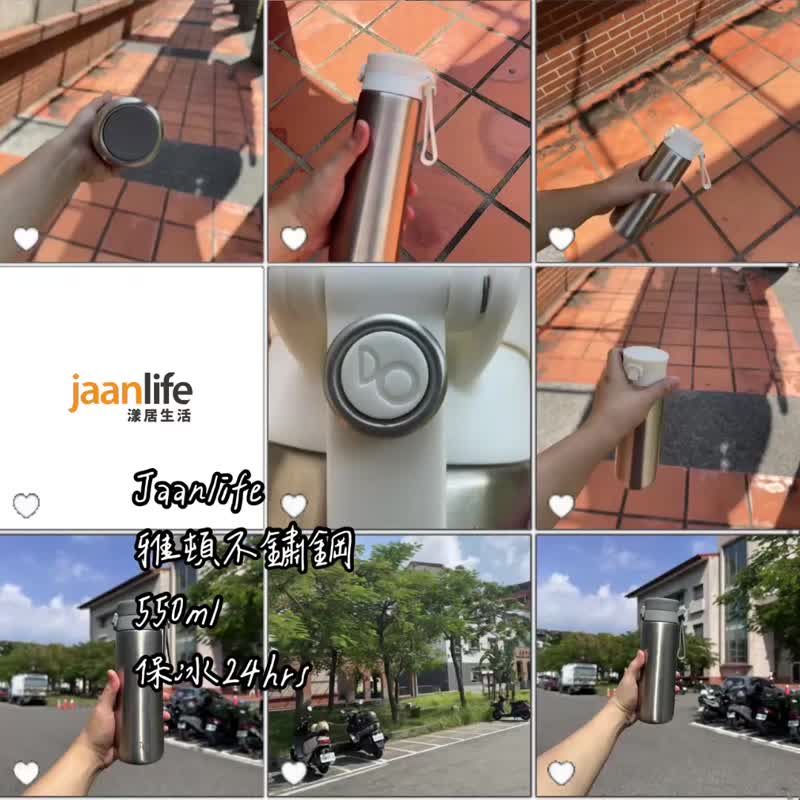 福袋 jaanlife DO d-circle Arden 單手彈蓋式不鏽鋼304 保温瓶 - 保溫瓶/保溫杯 - 其他金屬 灰色