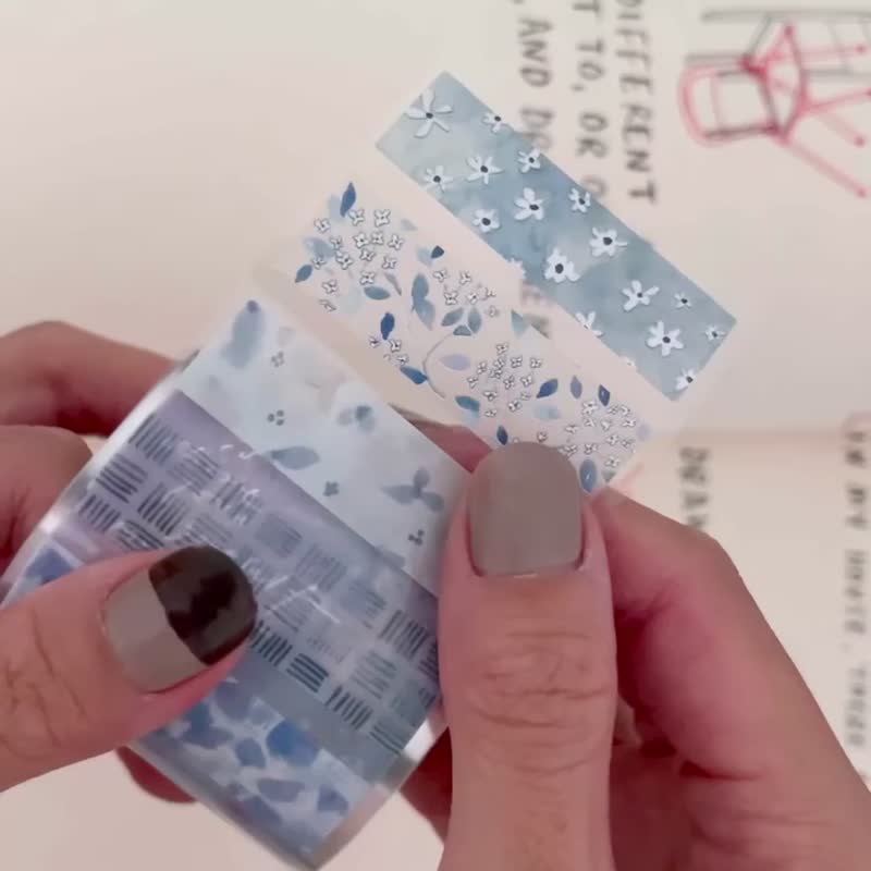 meet you / 5cm PET tape (cut type) - Washi Tape - Plastic 